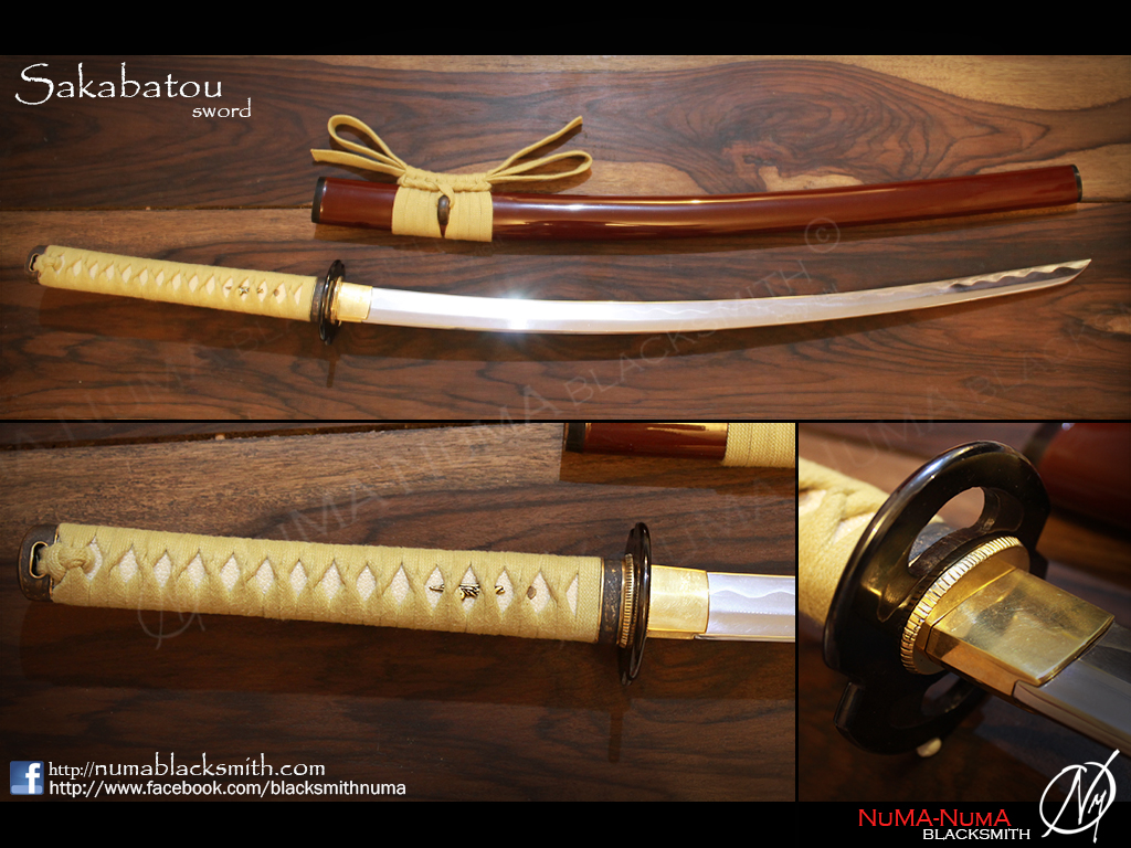 Sakabatou | Japanese weapon | Numa Black Smith